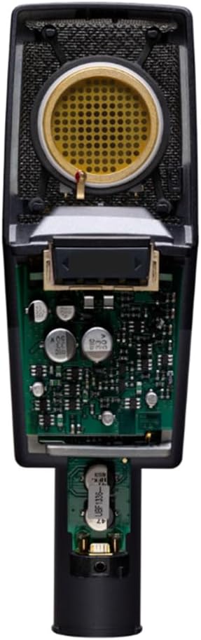 AKG Pro Audio C414 XLII Stereoset Large-Diaphragm, Vocal, Instrument Condenser Microphone, Multipattern, Live Sound or Studio, with Accessories, and Hard Case, Matched Pair. Black and Gold — view 7