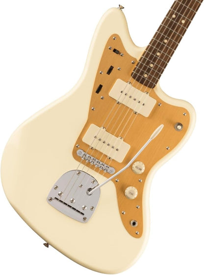 Squier J Mascis Jazzmaster Electric Guitar, with 2-Year Warranty, Vintage White, Laurel Fingerboard — view 4