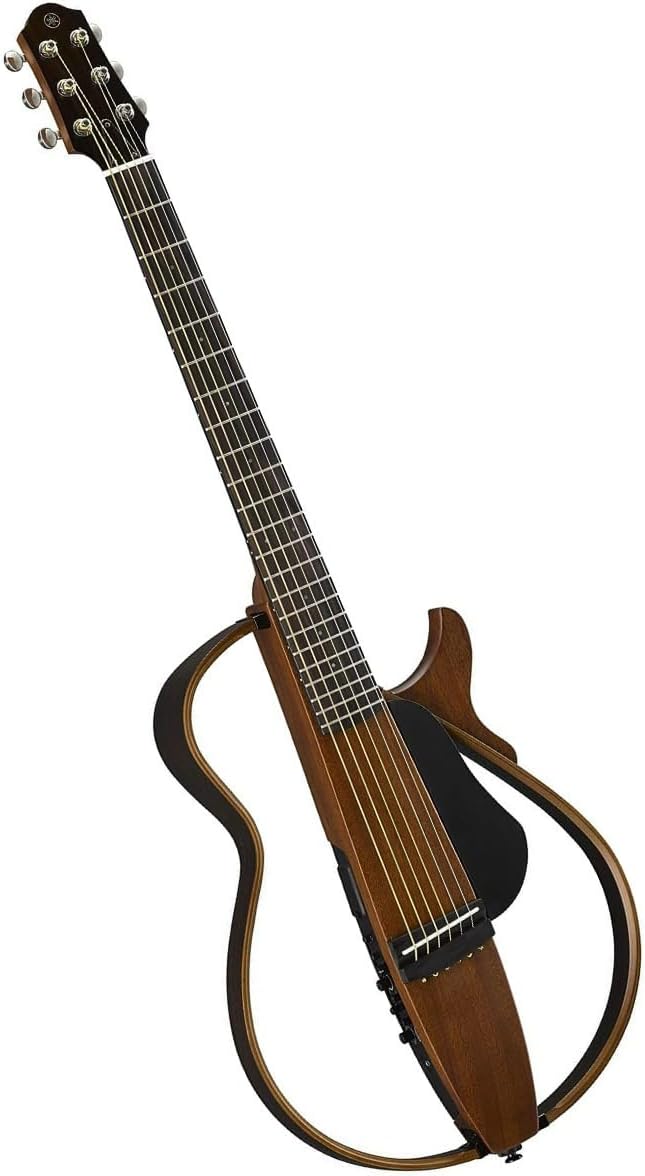 Yamaha SLG200S NT Steel String Silent Guitar with Hard Gig Bag, Natural — view 9