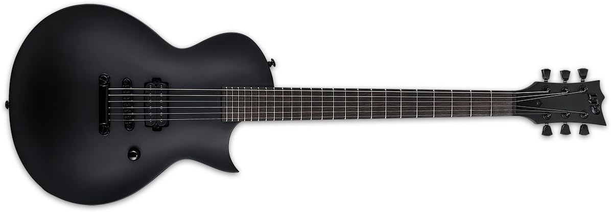 ESP LTD EC-Black Metal - Black Satin — view 3