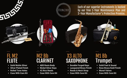 Saxophone Herche Superior Alto Saxophone X3 — view 9