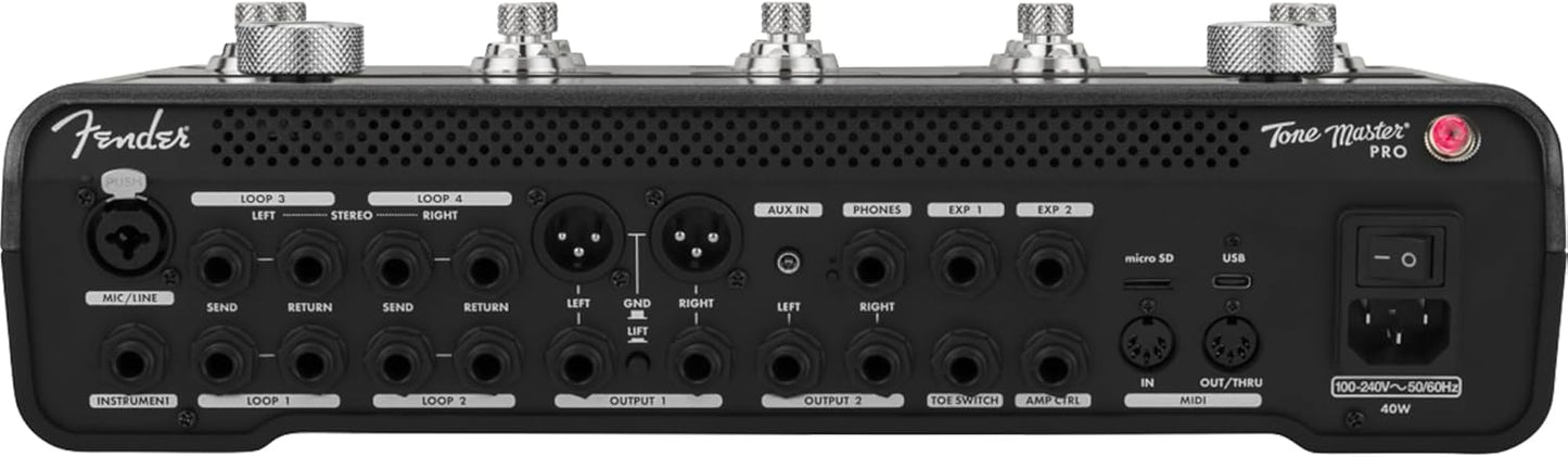 Fender Tone Master Pro Multi-effects Guitar Workstation — view 4