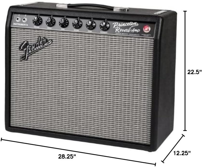 Fender 65 Princeton Reverb Guitar Amplifier — view 9