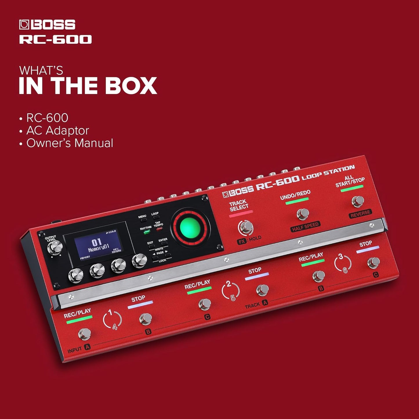 BOSS RC-600 Floor-Based Loop Station for Looping Musicians — view 6