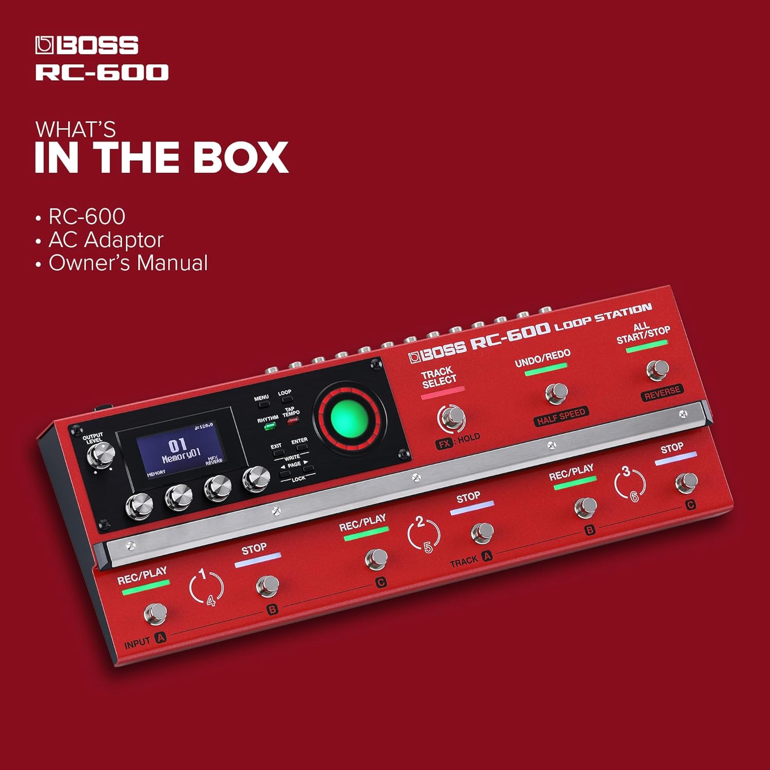 BOSS RC-600 Floor-Based Loop Station for Looping Musicians — view 6