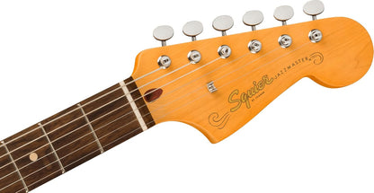 Squier J Mascis Jazzmaster Electric Guitar, with 2-Year Warranty, Vintage White, Laurel Fingerboard — view 6