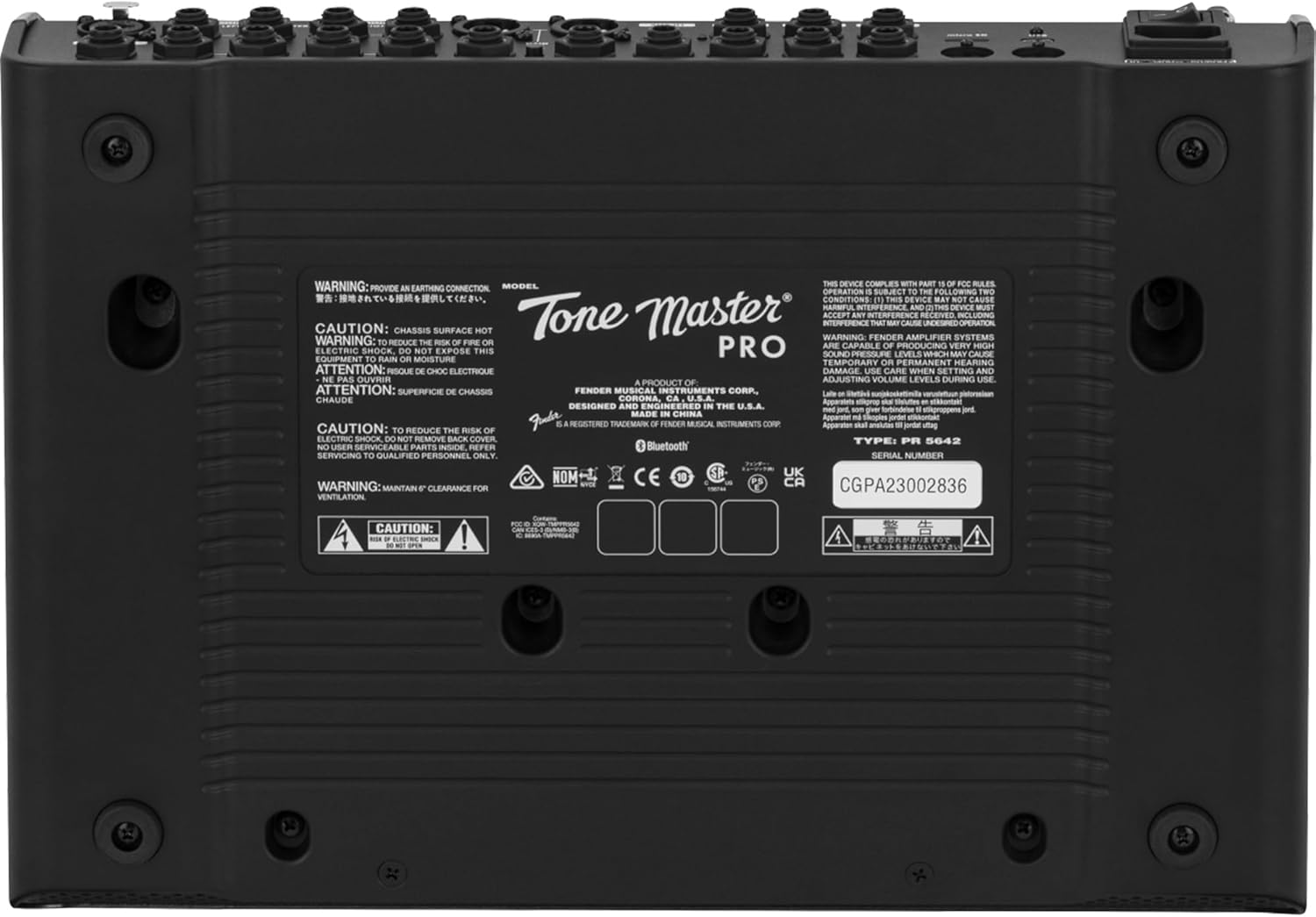 Fender Tone Master Pro Multi-effects Guitar Workstation — view 3