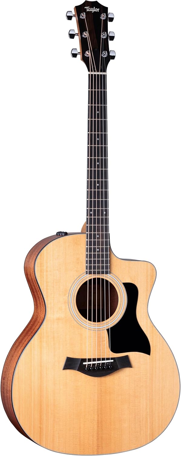 Taylor 114ce Grand Auditorium Acoustic-Electric Guitar with Structured Gig Bag — view 2