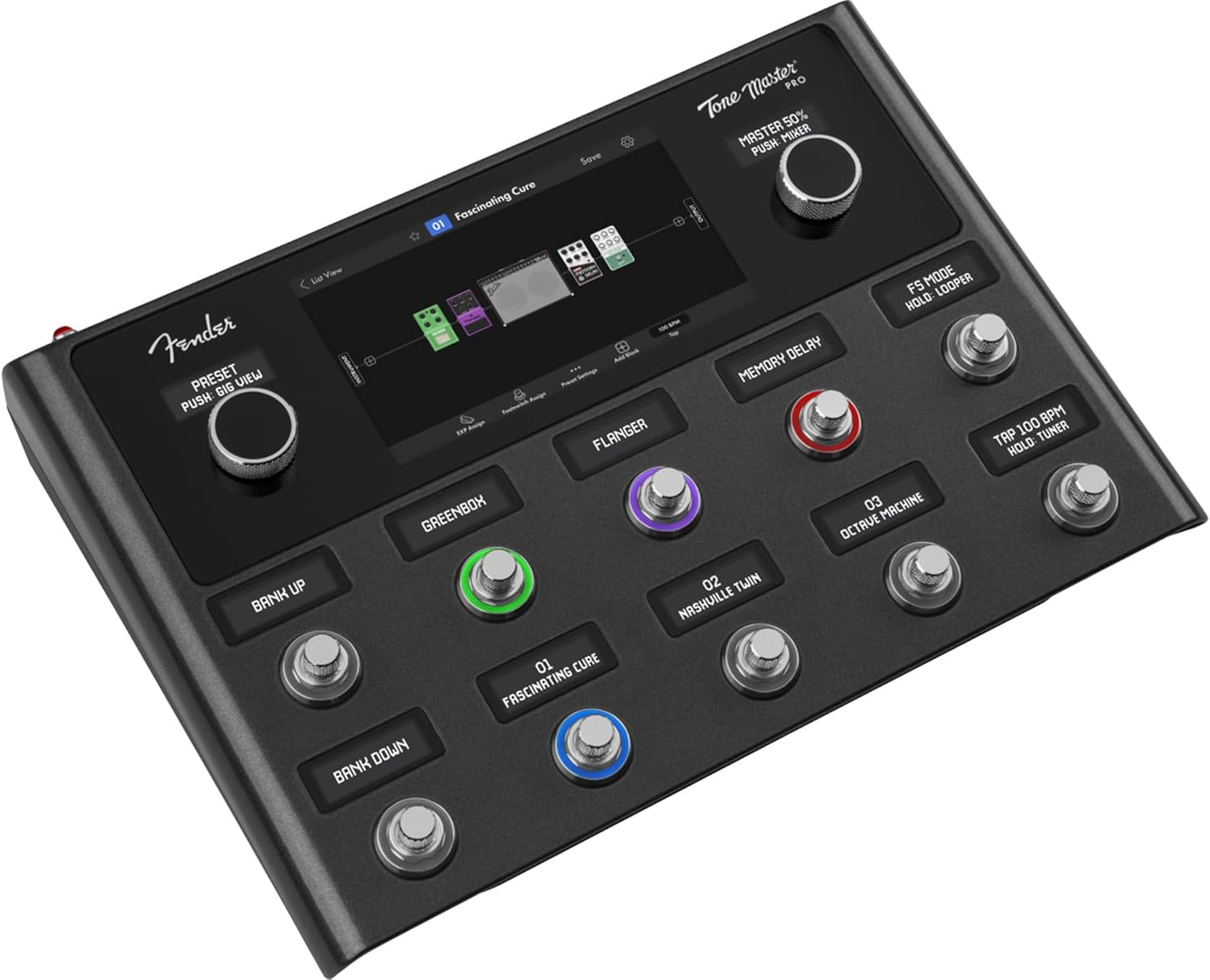 Fender Tone Master Pro Multi-effects Guitar Workstation — view 2