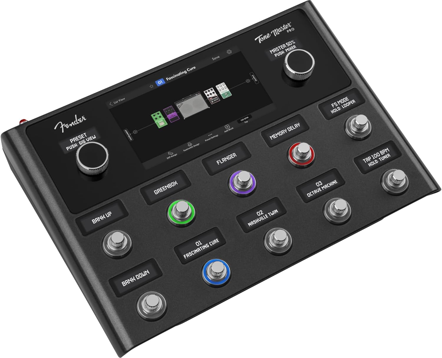 Fender Tone Master Pro Multi-effects Guitar Workstation — view 2