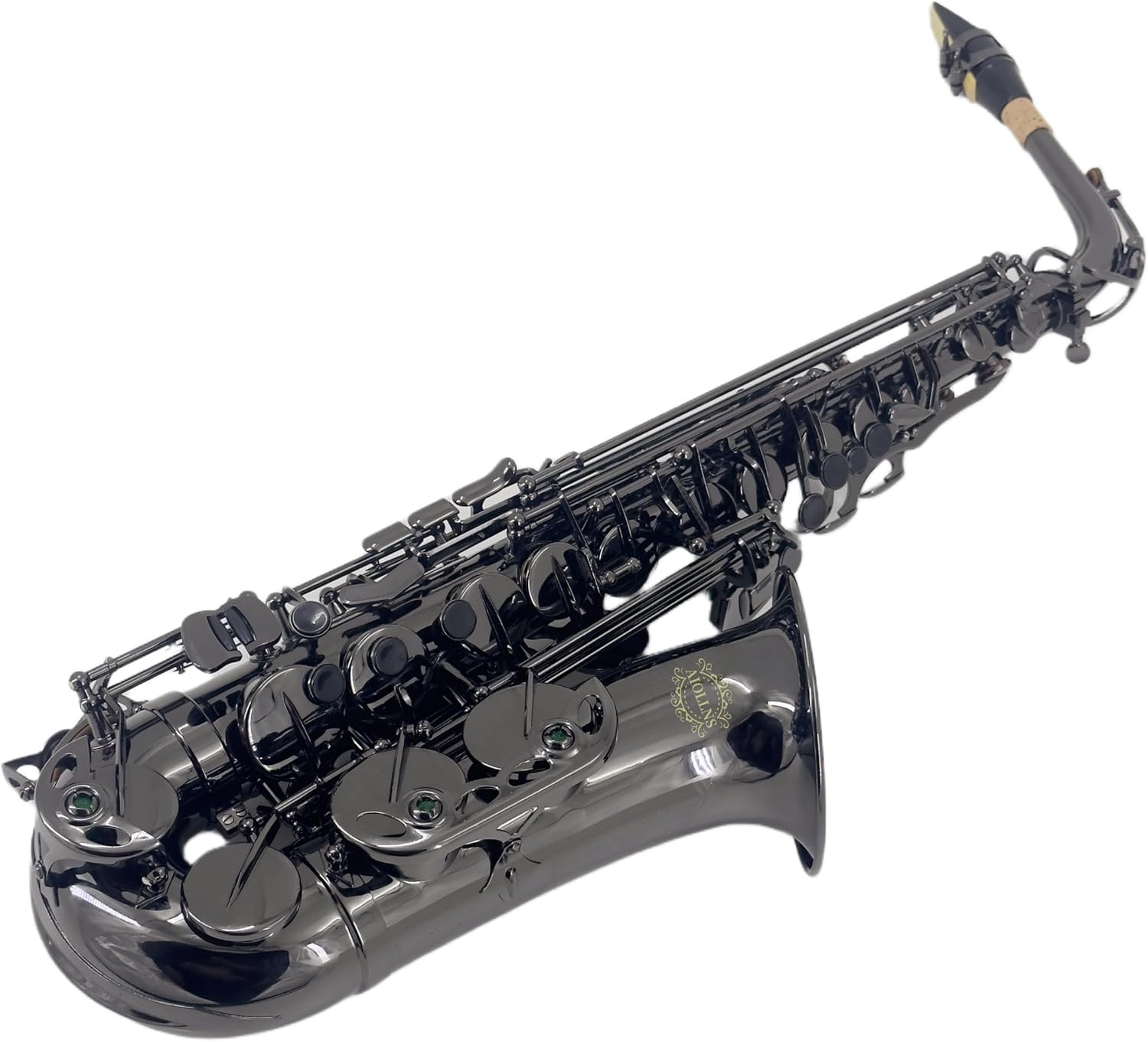JAS-802 Alto Saxophone E Flat Black Color Beginner/Performer — view 3