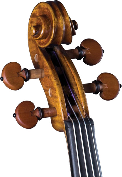 Cremona SV-800 4/4 Premier Artist Violin Outfit – Bow & Case Included, Hand-Carved Tonewoods, Hill-Style Fittings, Thomastik Dominant Strings — view 6