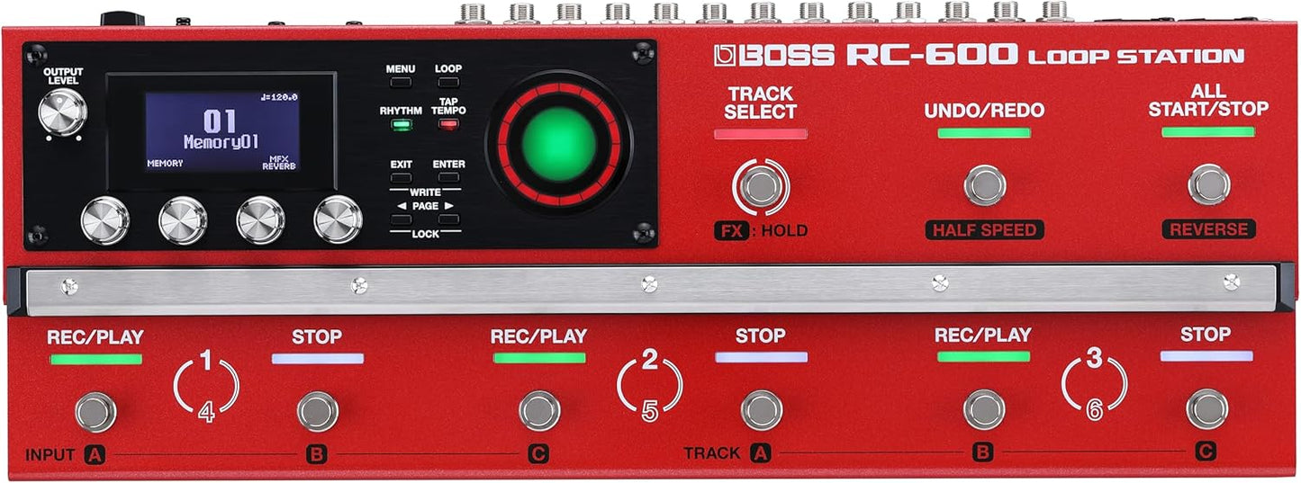 BOSS RC-600 Floor-Based Loop Station for Looping Musicians