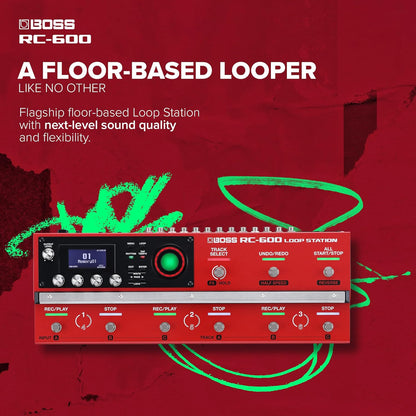 BOSS RC-600 Floor-Based Loop Station for Looping Musicians — view 2