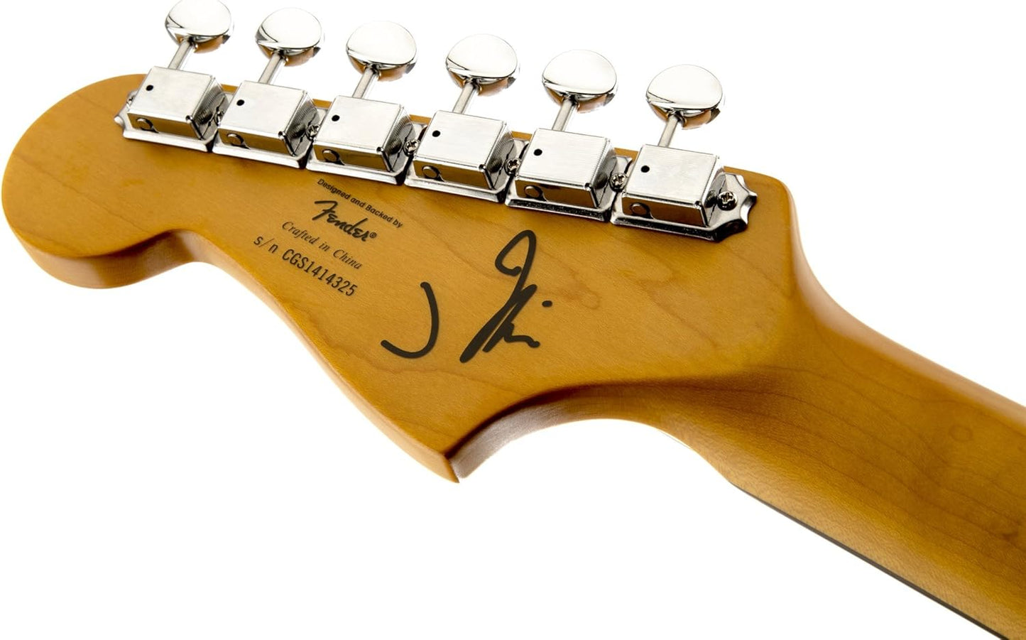 Squier J Mascis Jazzmaster Electric Guitar, with 2-Year Warranty, Vintage White, Laurel Fingerboard — view 8