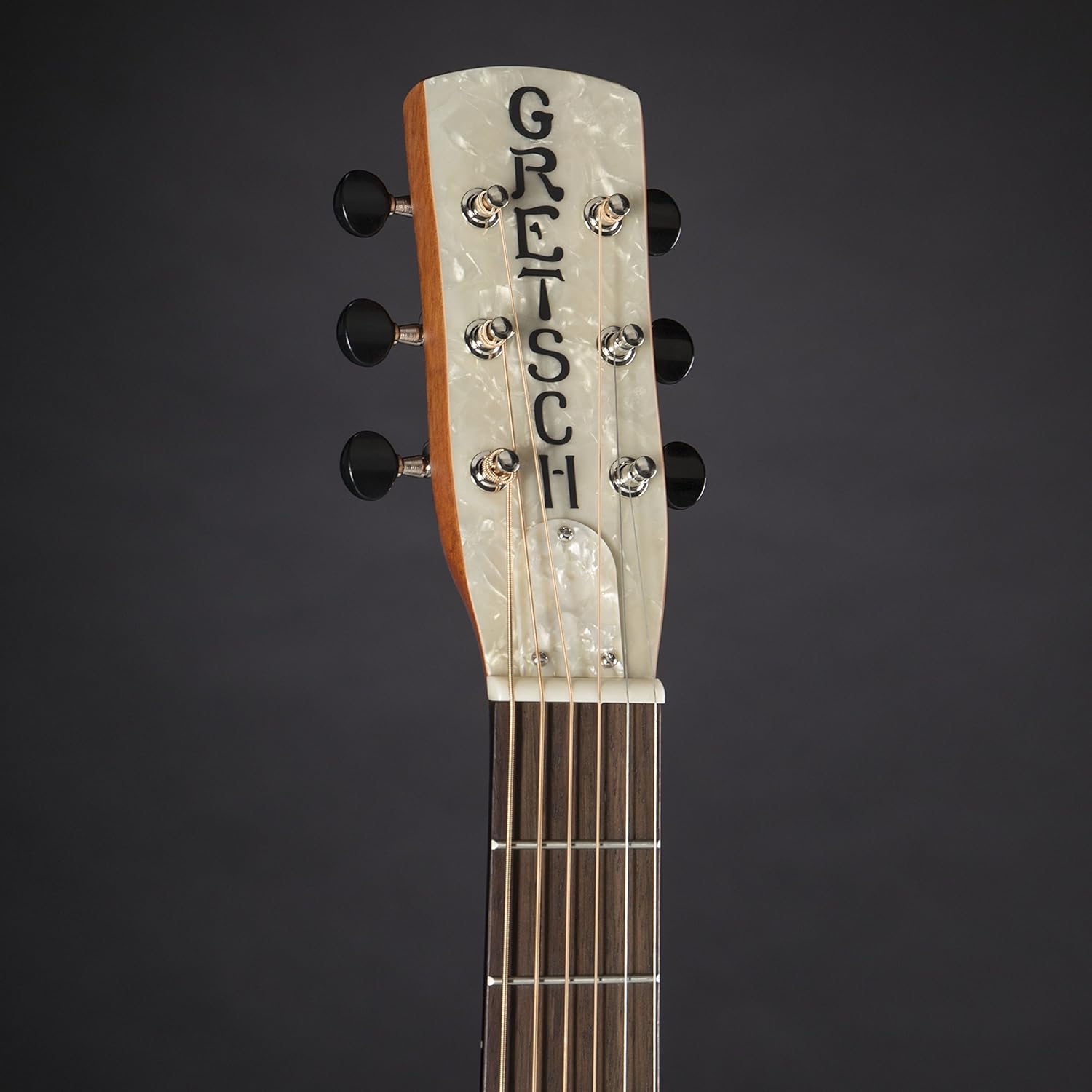 Gretsch G9201 Honey Dipper Round-Neck Metal Resonator - Brass Body, Padauk Fingerboard — view 4