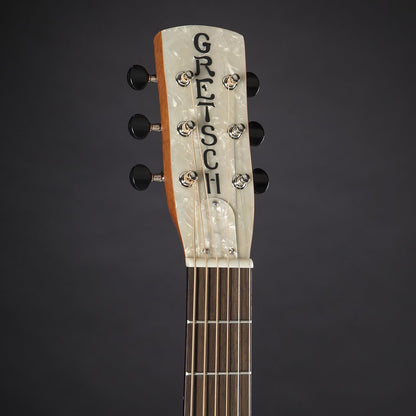 Gretsch G9201 Honey Dipper Round-Neck Metal Resonator - Brass Body, Padauk Fingerboard — view 4