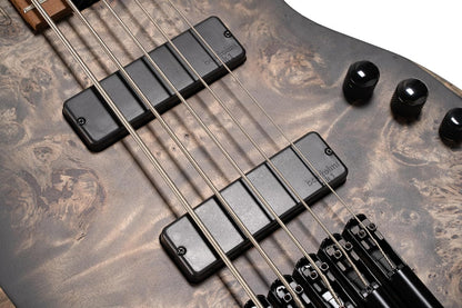 Cort 5-String Headless Space Bass Star Dust Black — view 4