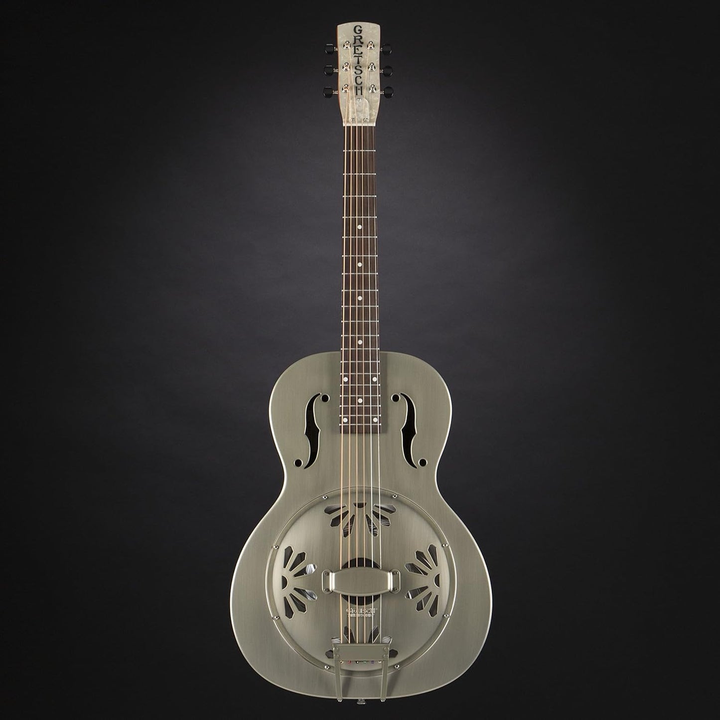 Gretsch G9201 Honey Dipper Round-Neck Metal Resonator - Brass Body, Padauk Fingerboard — view 2