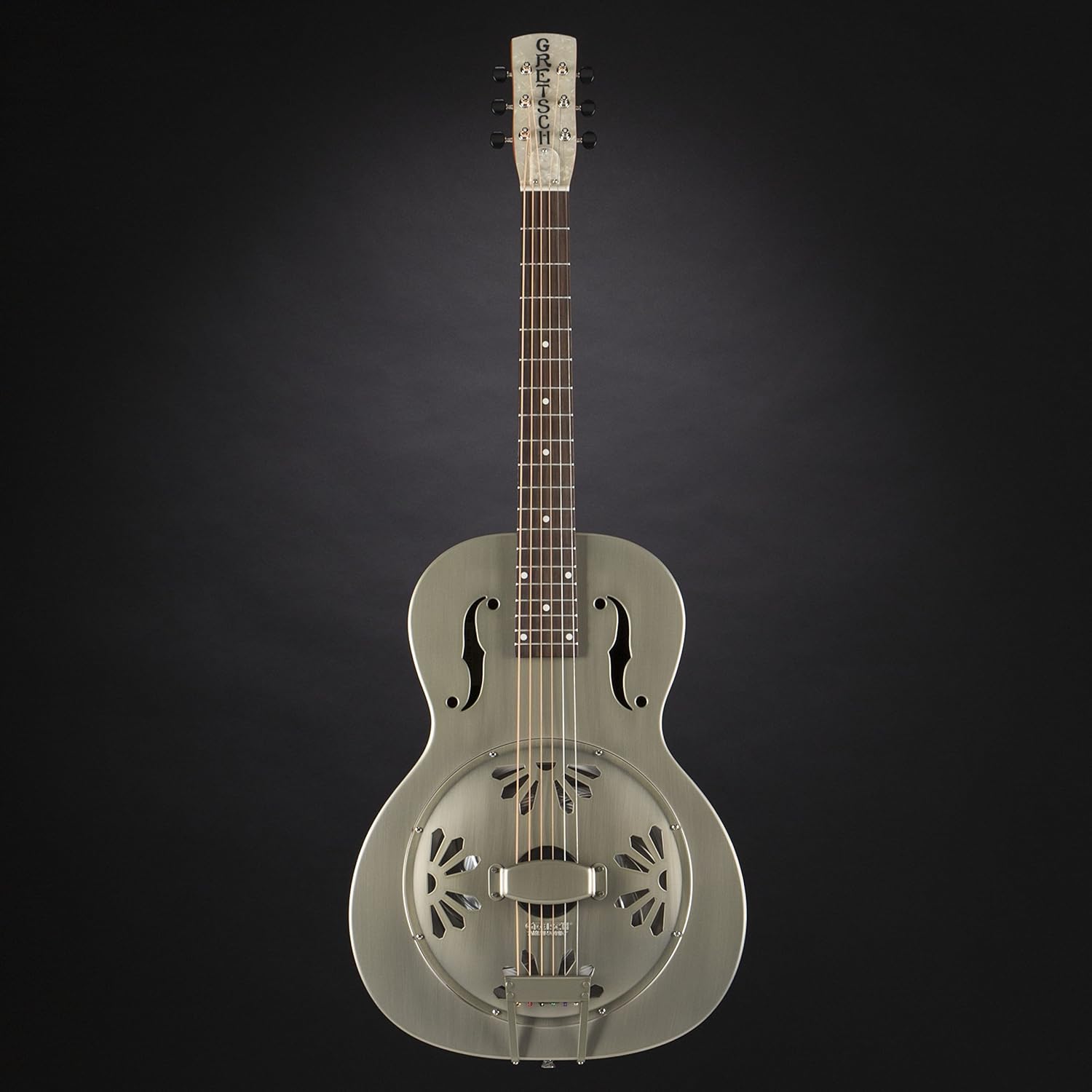Gretsch G9201 Honey Dipper Round-Neck Metal Resonator - Brass Body, Padauk Fingerboard — view 2